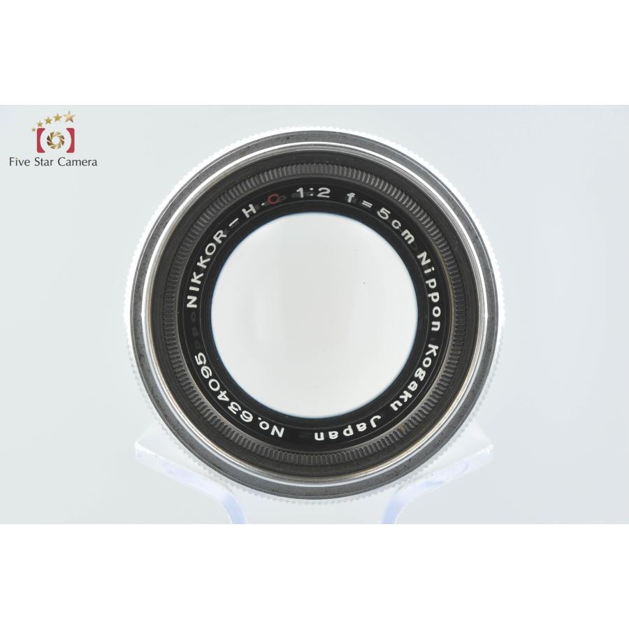 ニコン 【中古】Nikon NIKKOR-H.C 50mm f/2 Sマウント 銀鏡筒 ニコン 【中古】Nikon NIKKOR-H.C 50mm f/2 Sマウント 銀鏡筒