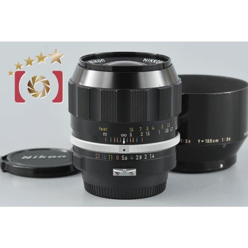 ニコン（Nikon） 【中古】Nikon NIKKOR-N Auto 35mm f/1.4 : 中古