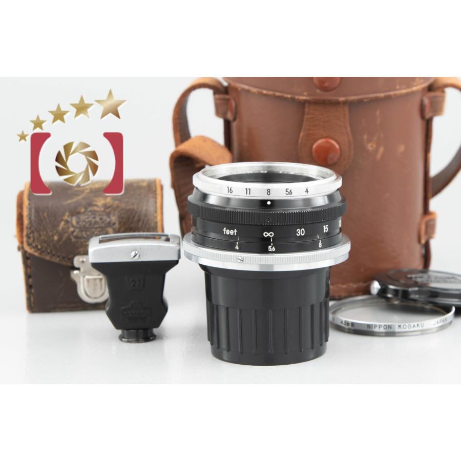 ニコン 【中古】Nikon NIKKOR-O 21mm f/4 Sマウント + ビュー ニコン 【中古】Nikon NIKKOR-O 21mm f/4 Sマウント + ビュー