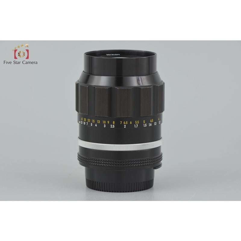 Nikon - 【中古】 Nikon NIKKOR-P・C Auto 105ｍｍ F2.5 Ai改 ニコン キャップ付 中古】 Nikon NIKKOR-P・C Auto 105mm F2.5 Ai改 ニコン