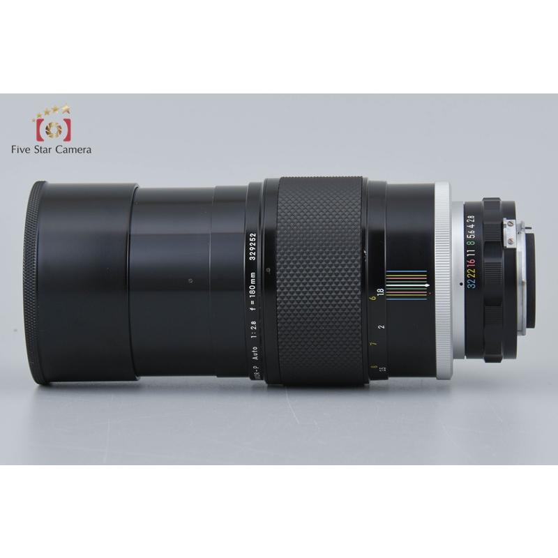 Nikon - 【中古】(ニコン) Nikon NIKKOR-P AUTO 180/2.8C ニコン 【中古】Nikon NIKKOR-P Auto 180mm f/2.8 : 中古カメラ