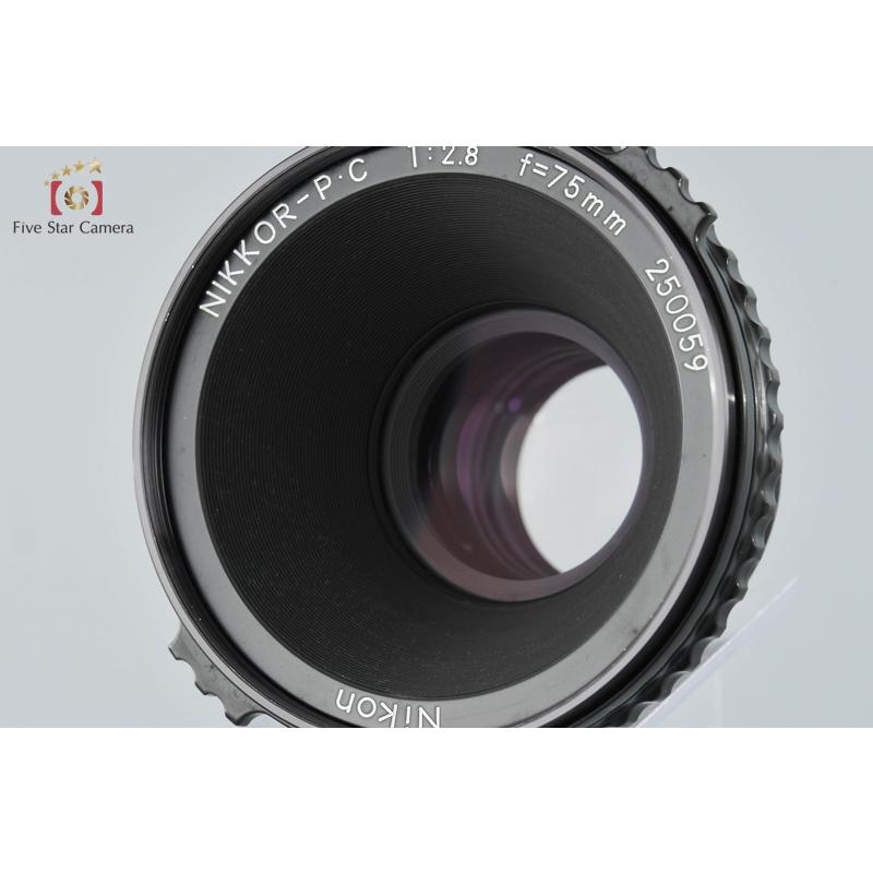 【中古】Nikon ニコン NIKKOR-P.C 75mm f/2.8 ゼンザブロニカ EC S2 S2A用 five-star-camera_nikon-nikkor-