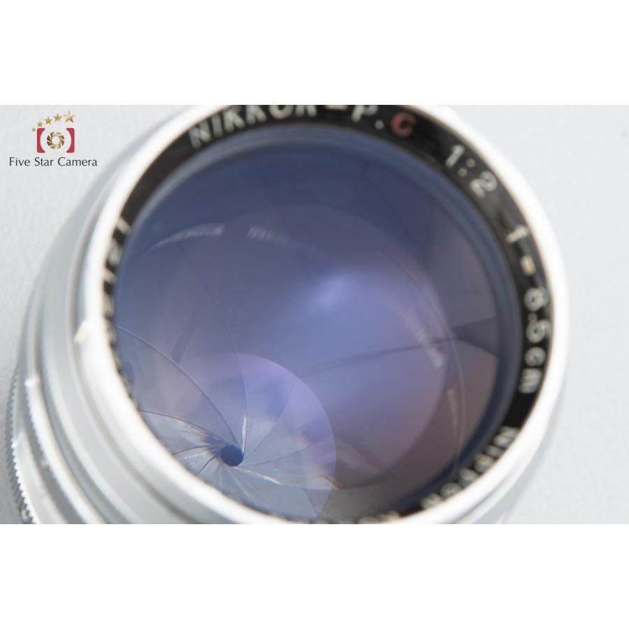 ニコン 【中古】Nikon NIKKOR-P.C 85mm f/2 L39ライカスクリュー ニコン 【中古】Nikon NIKKOR-P.C 85mm f/2 L39ライカスクリュー