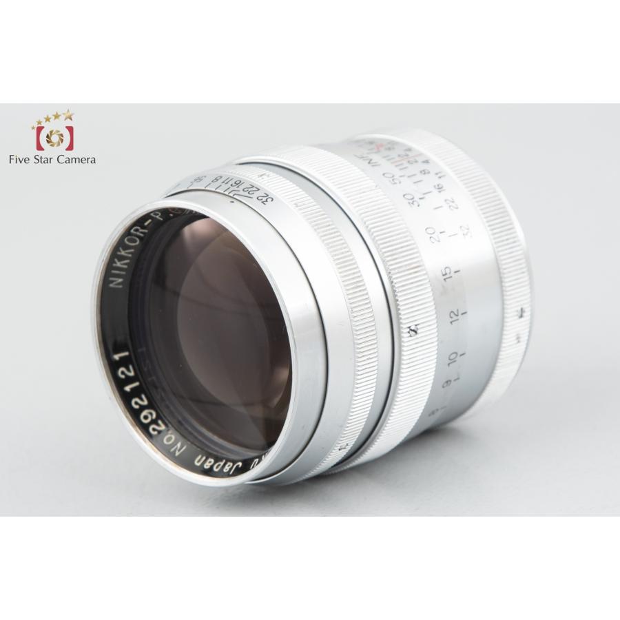 ニコン 【中古】Nikon NIKKOR-P.C 85mm f/2 L39ライカスクリュー ニコン 【中古】Nikon NIKKOR-P.C 85mm f/2 L39ライカスクリュー
