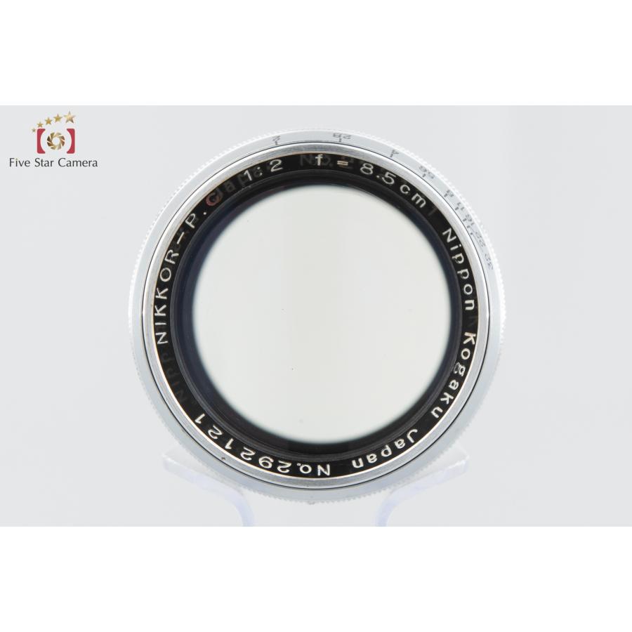 ニコン 【中古】Nikon NIKKOR-P.C 85mm f/2 L39ライカスクリュー ニコン 【中古】Nikon NIKKOR-P.C 85mm f/2 L39ライカスクリュー