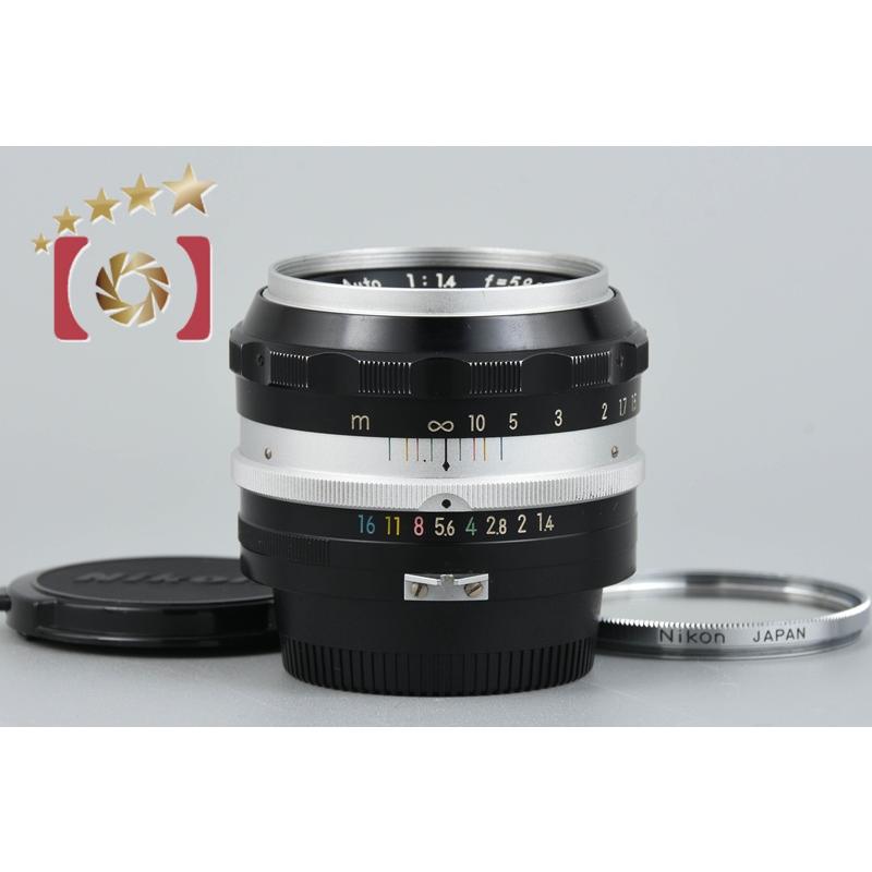 ニコン（Nikon） 【中古】Nikon NIKKOR-S Auto 58mm f/1.4 : 中古 