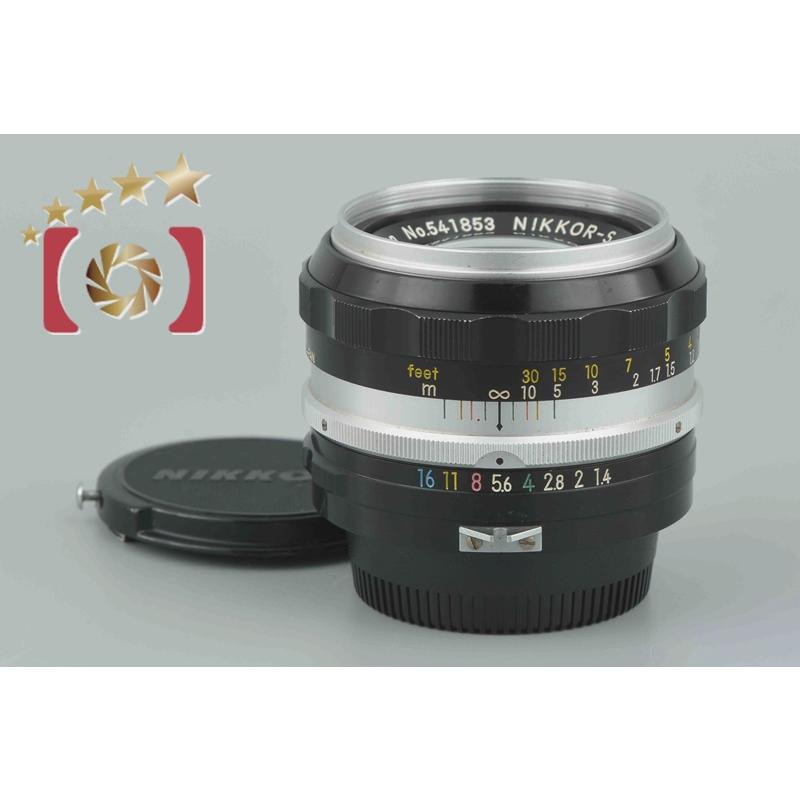 ニコン（Nikon） 【中古】Nikon NIKKOR-S Auto 50mm f/1.4 : 中古