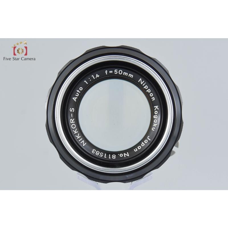 ニコン 【中古】Nikon NIKKOR-S Auto 50mm f/1.4 Ai改 : 中古