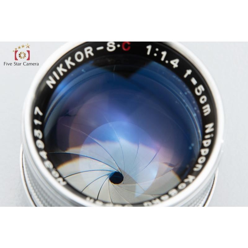 ニコン 【中古】Nikon NIKKOR-S.C 50mm f/1.4 L39 ライカ ニコン 【中古】Nikon NIKKOR-S.C 50mm f/1.4 L39 ライカ