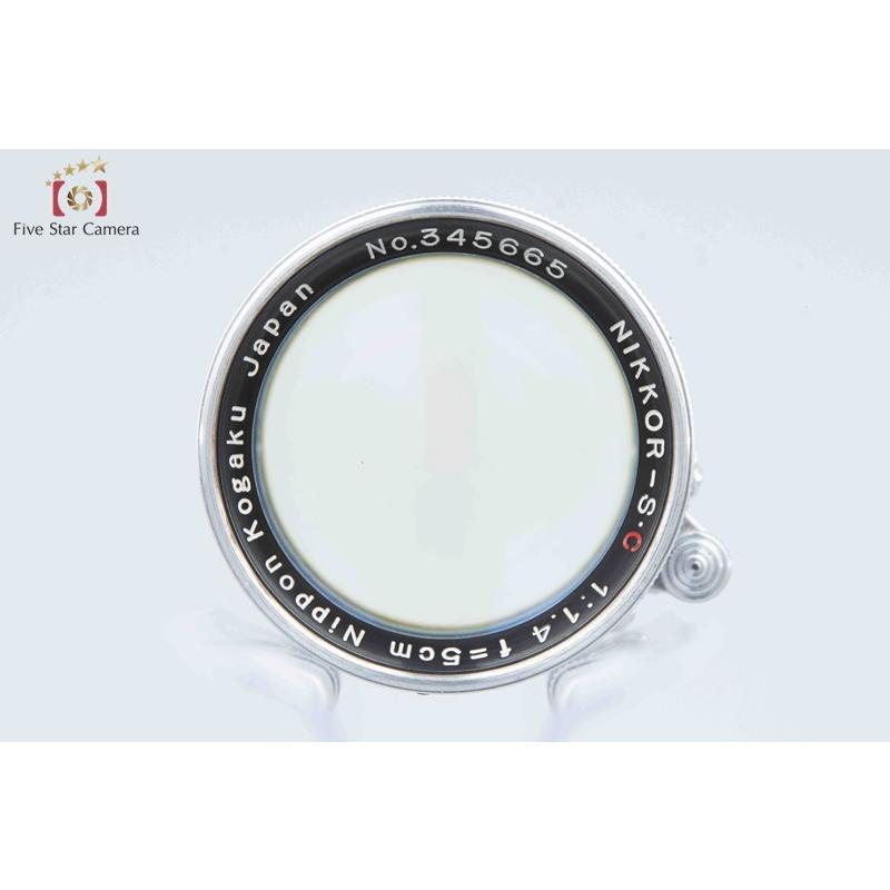 Nikon - 【中古】(ニコン) Nikon NIKKOR S.C 50/1.4(L39) ニコン 【中古】Nikon NIKKOR-S.C 50mm f/1.4 L39 ライカ