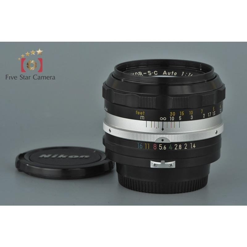 ニコン（Nikon） 【中古】Nikon NIKKOR-S.C Auto 50mm f/1.4 : 中古