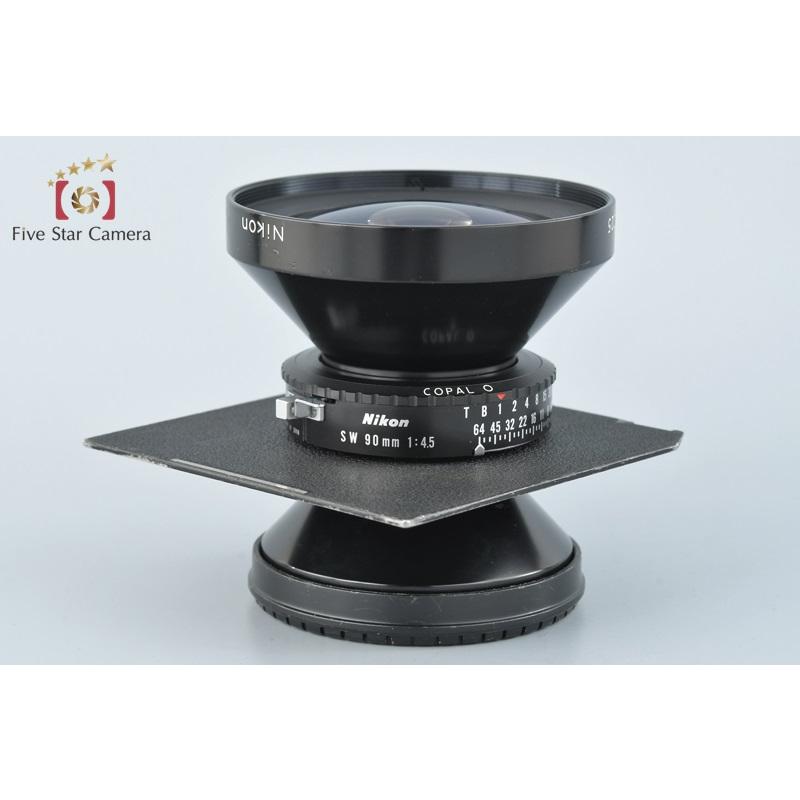 ニコン 【中古】Nikon NIKKOR-SW 90mm f/4.5 : 中古カメラのファイブ 