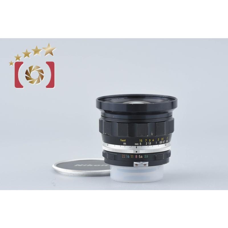 Near MINT] Nikon Nikkor-UD Auto 20mm f/3.5 Ai Converted Lens From