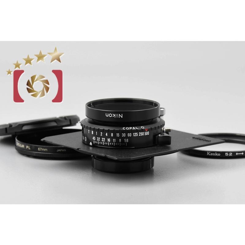 極上品 ニコン NIKKOR W 105mm F5.6 COPAL.0 S 極上品 ニコン NIKKOR W