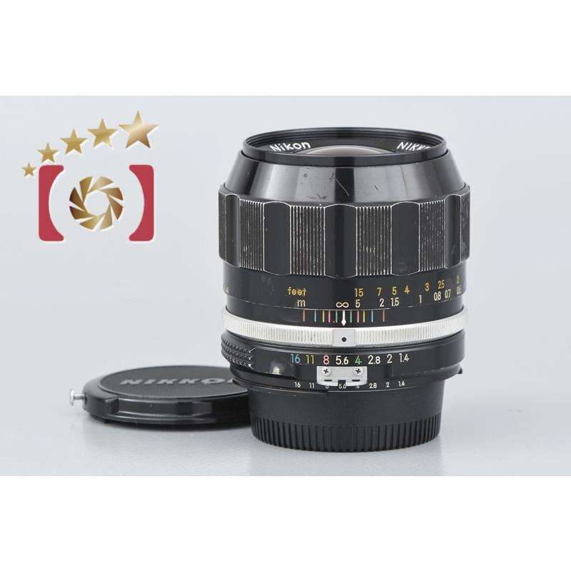 Nikon ニコン Nikkor-N Auto 35mm f1.4 Ai改 ニコン（Nikon） 【中古】Nikon NIKKOR-N Auto 35mm f/1.4 Ai改 : 中古