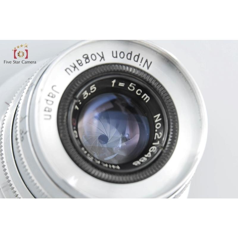 【中古】Nikon ニコン NIKKOR-Q.C 50mm f/3.5 L39ライカスクリューマウント
