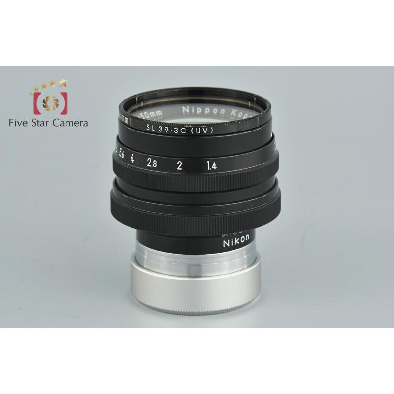 【中古】Nikon ニコン NIKKOR-S.C 50mm f/1.4 ニコンSマウント ニコン（Nikon） 【中古】Nikon NIKKOR-S 50mm f/1.4 オリンピック復刻