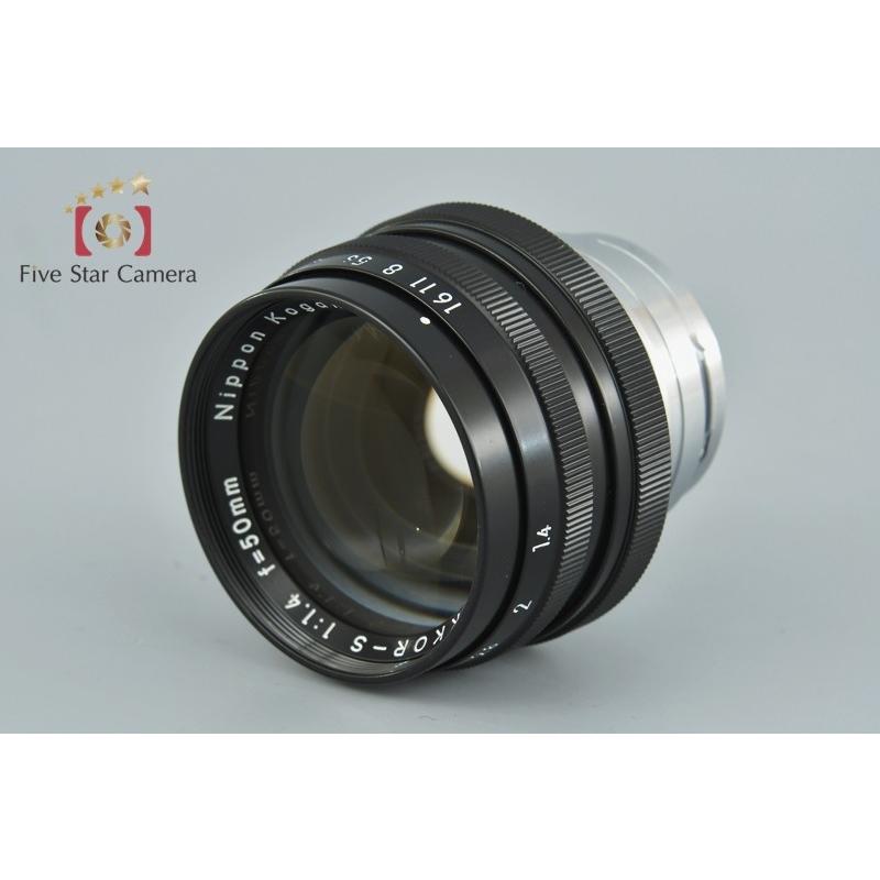 【中古】Nikon ニコン NIKKOR-S.C 50mm f/1.4 ニコンSマウント ニコン（Nikon） 【中古】Nikon NIKKOR-S.C 50mm f/1.4 ニコンS