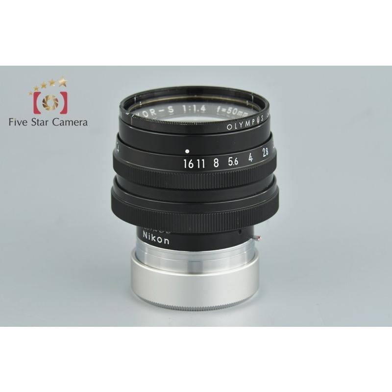 ニコン（Nikon） 【中古】Nikon NIKKOR-S 50mm f/1.4 オリンピック復刻
