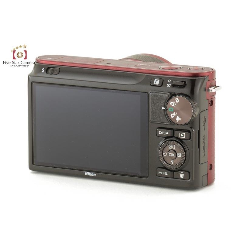 【中古】Nikon ニコン 1 J2 ダブルレンズキット レッド｜five-star-camera｜03