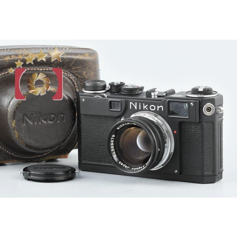 新作ウエア Nikon ニコン S2 ブラックリペイント NIKKOR-S.C 50mm f