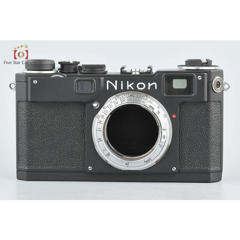 ニコン（Nikon） 【中古】Nikon S2 ブラックリペイント + NIKKOR-S.C