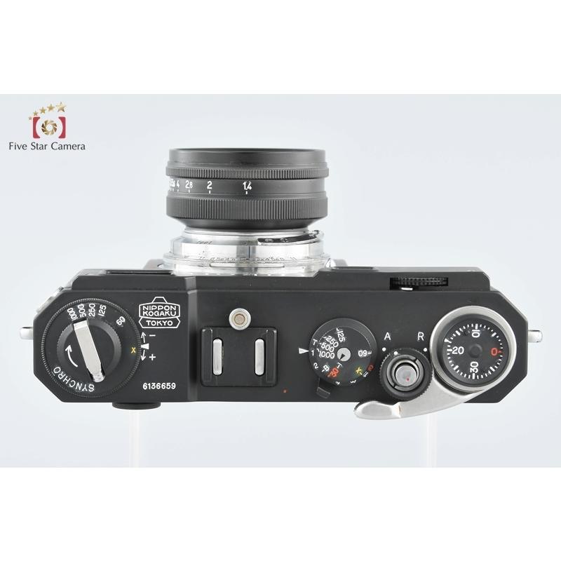 ニコン（Nikon） 【中古】Nikon S2 ブラックリペイント + NIKKOR-S.C