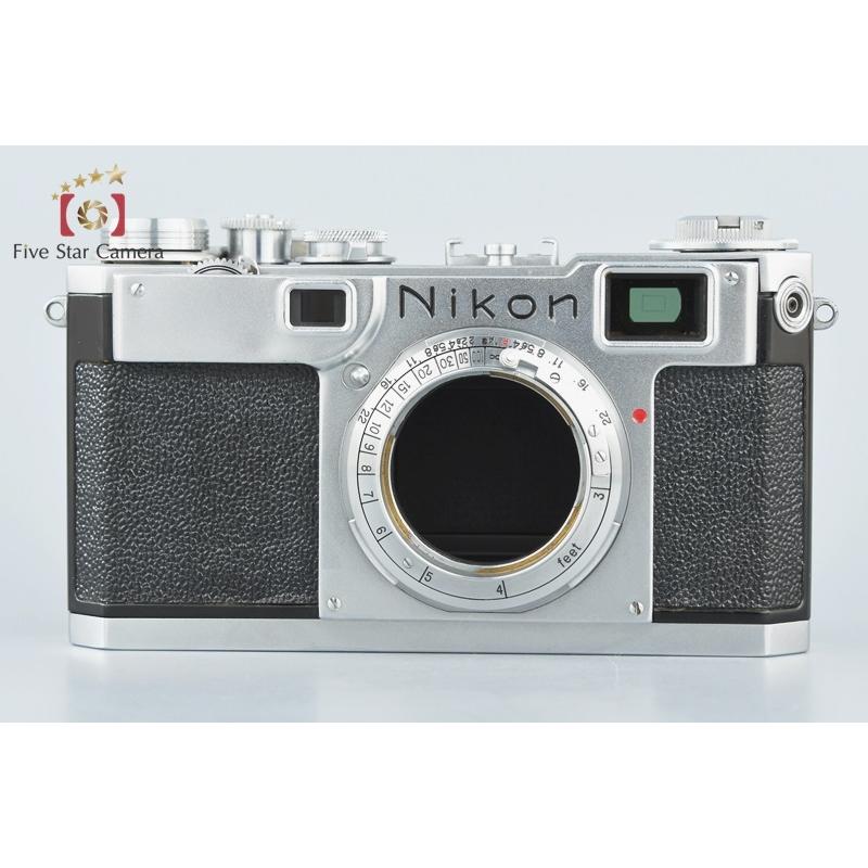 546_00120】ボディ：Nikon S2 前期 レンズ：NIKKOR-S・C 1:1.4 ニコン