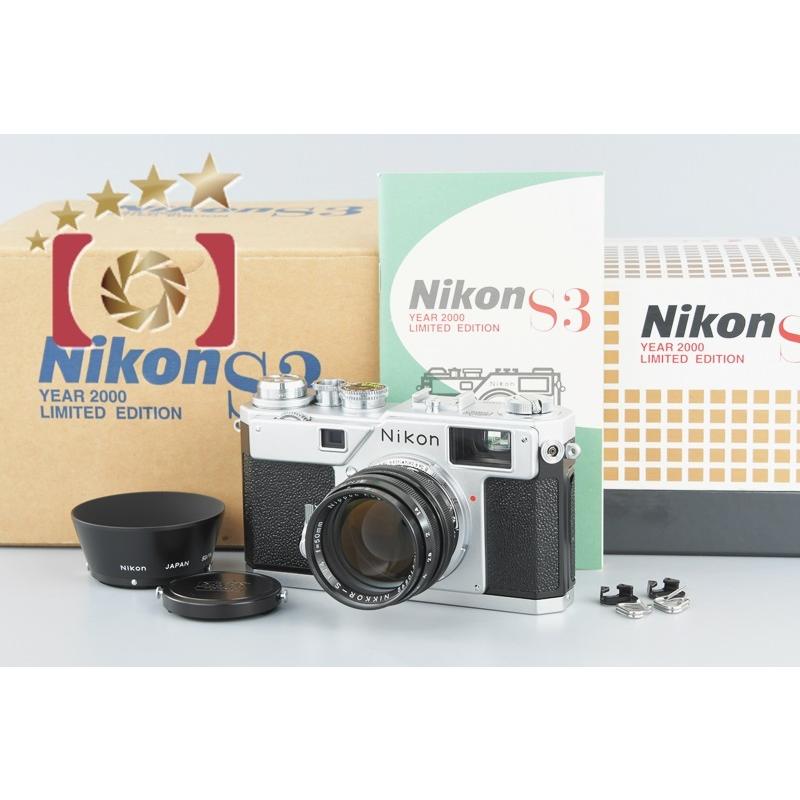 Nikon ニコン S3 2000年記念モデル NIKKOR-S 50mm f 1.4 元箱付 www