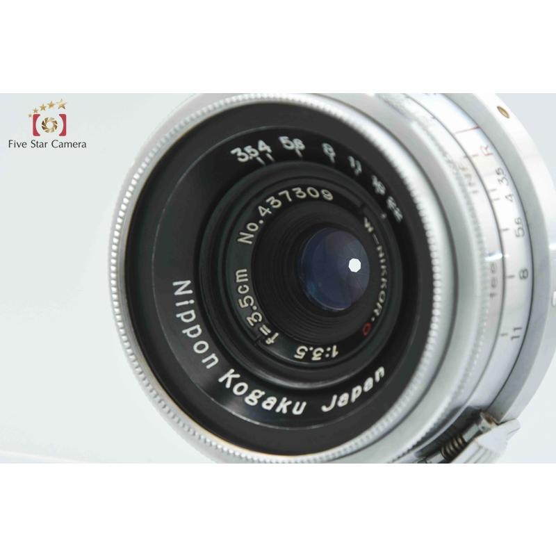 【中古】Nikon ニコン S3 シルバー + W-NIKKOR.C 35mm f/3.5 35mmビューファインダー付き｜five-star-camera｜17