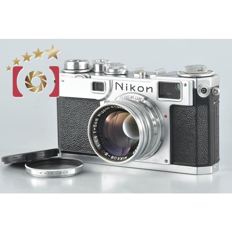 Télémètre Nikon S2 Eary modèle [NEUF+] + objectif Nikkor S.C 50 mm F/1