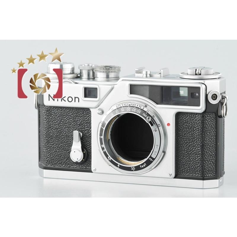 ニコン 【中古】Nikon SP チタン幕 後期 シルバー レンジファインダー  