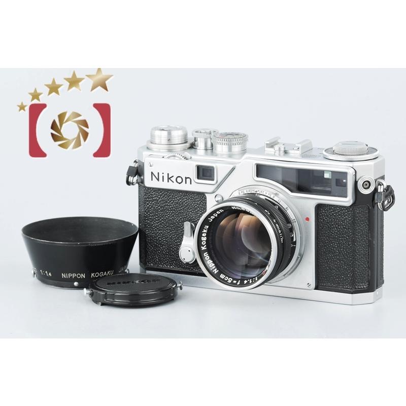 ニコン 【中古】Nikon SP 前期型 布幕 + NIKKOR-S.C 50mm f/1.4 ニコン 【中古】Nikon SP 前期型 布幕 + NIKKOR-S.C 50mm f/1.4