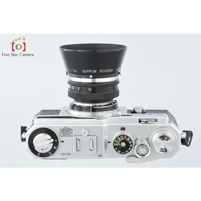 ニコン 【中古】Nikon SP 前期型 布幕 + NIKKOR-S.C 50mm f/1.4 ニコン 【中古】Nikon SP 前期型 布幕 + NIKKOR-S.C 50mm f/1.4