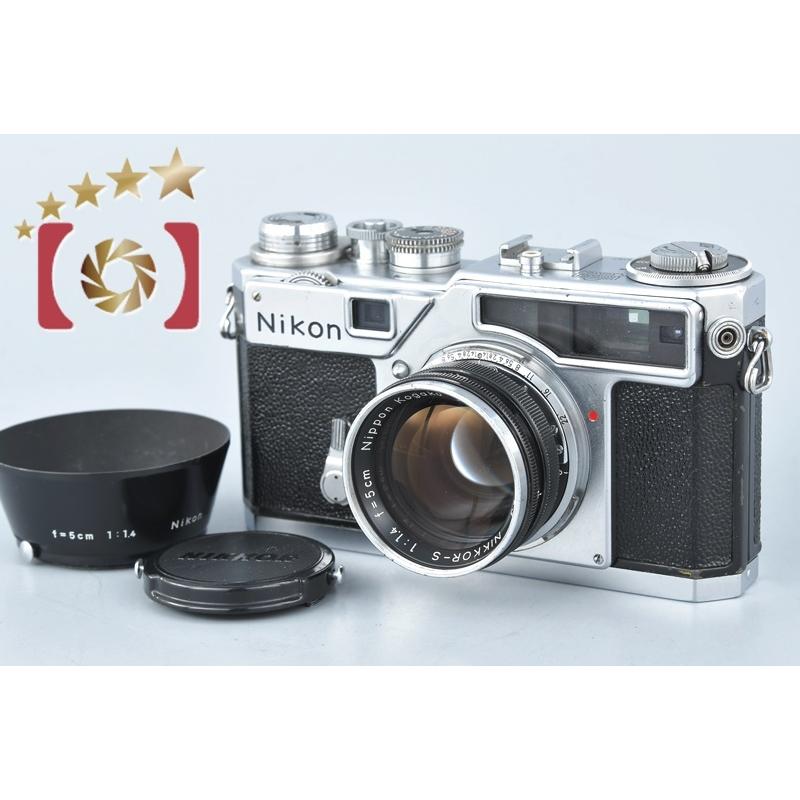 ニコン（Nikon） 【中古】Nikon SP 前期型 布幕 + NIKKOR-S 50mm f/1.4 