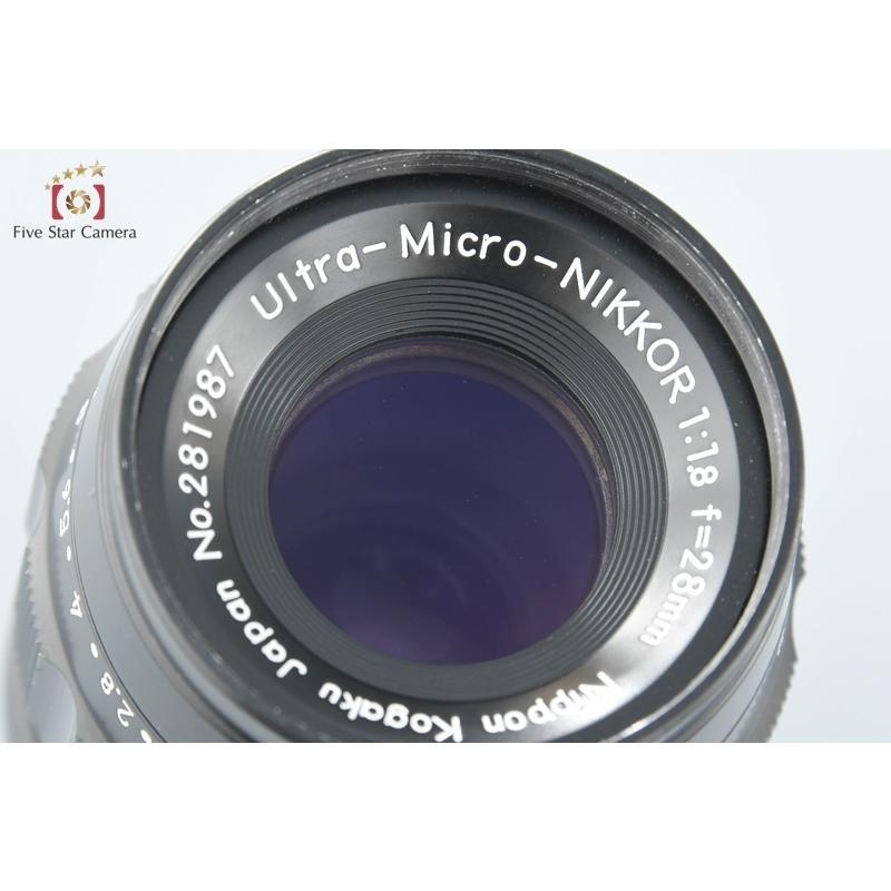 中古】Nikon ニコン Ultra-Micro-NIKKOR 28mm f/1.8 L39 ライカ