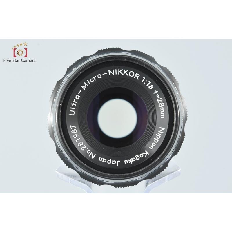 ニコン Ultra-Micro-NIKKOR 28mm f/1.8 L39 ライカスクリューマウント 【PROBLK】