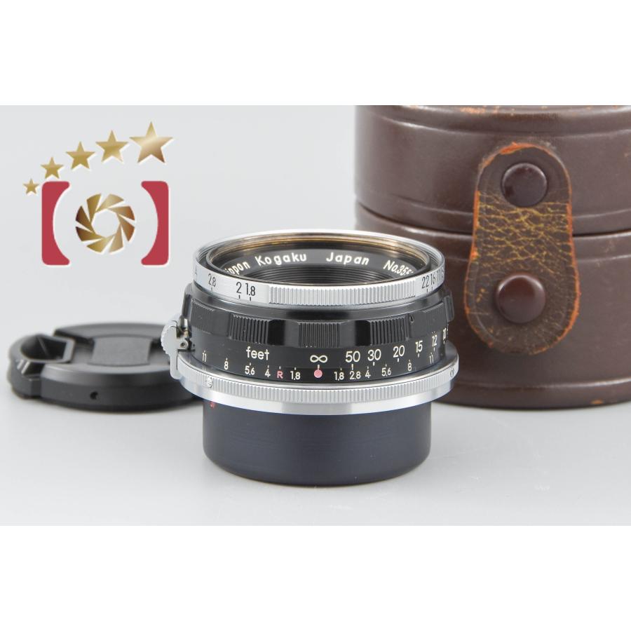 激レア 日本光学 W-NIKKOR C 35cm f/1.8 Sマウント カメラ ニコン（Nikon） 【中古】Nikon W-NIKKOR 35mm f/1.8 ニコンSマウント