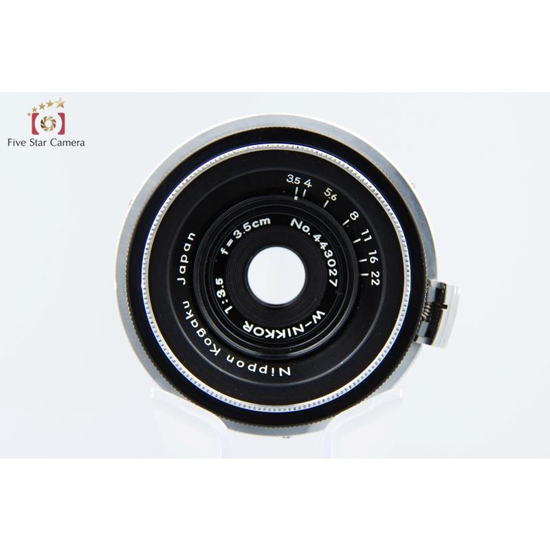 ニコン 【中古】Nikon W-NIKKOR 35mm f/3.5 ニコンSマウント用 ニコン 【中古】Nikon W-NIKKOR 35mm f/3.5 ニコンSマウント用