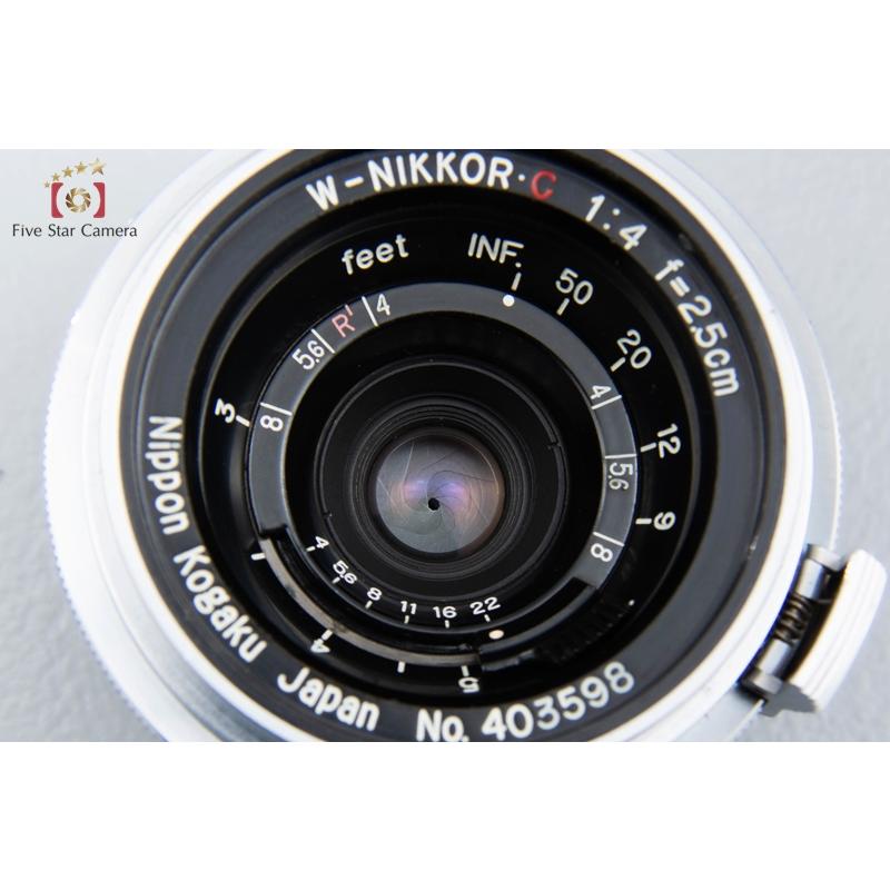 ニコン 【中古】Nikon W-NIKKOR.C 25mm f/4 ニコンSマウント ニコン 【中古】Nikon W-NIKKOR.C 25mm f/4 ニコンSマウント