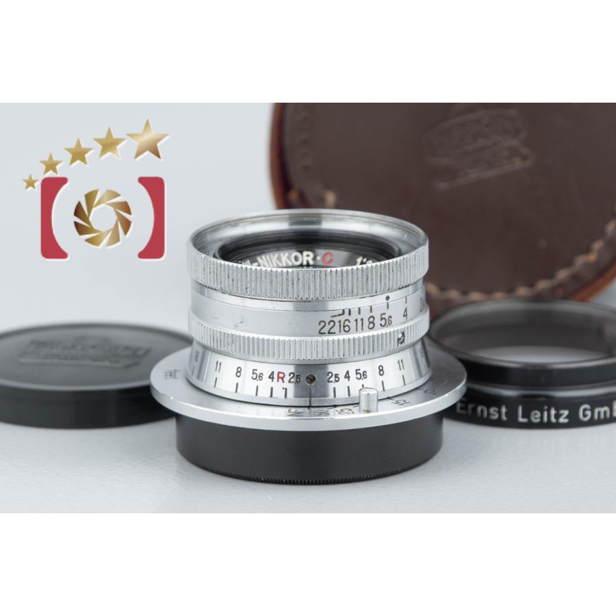 ニコン 【中古】Nikon W-NIKKOR.C 35mm f/2.5 L39 ライカ ニコン 【中古】Nikon W-NIKKOR.C 35mm f/2.5 L39 ライカ