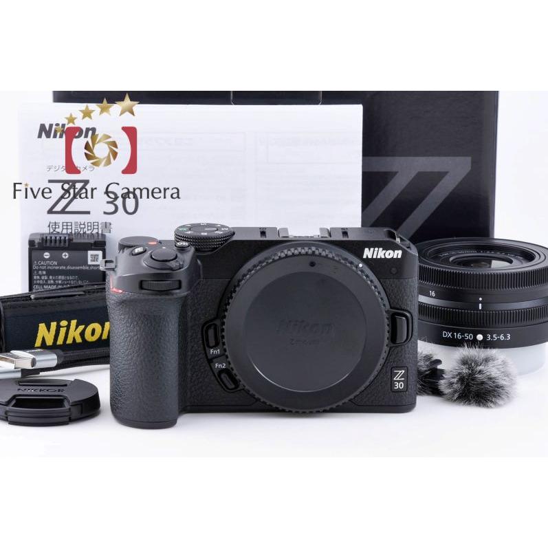 ニコン 【中古】Nikon Z30 16-50 VR レンズキット 元箱付き ニコン 【中古】Nikon Z30 16-50 VR レンズキット 元箱付き