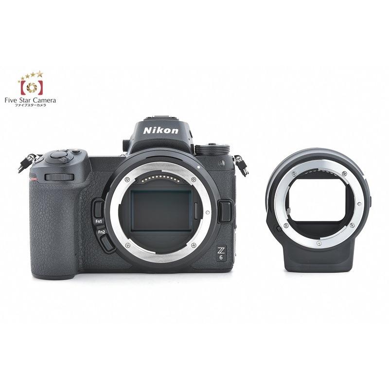 ニコン 【中古】Nikon Z6 FTZ マウントアダプターキット : 中古 ニコン 【中古】Nikon Z6 FTZ マウントアダプターキット : 中古