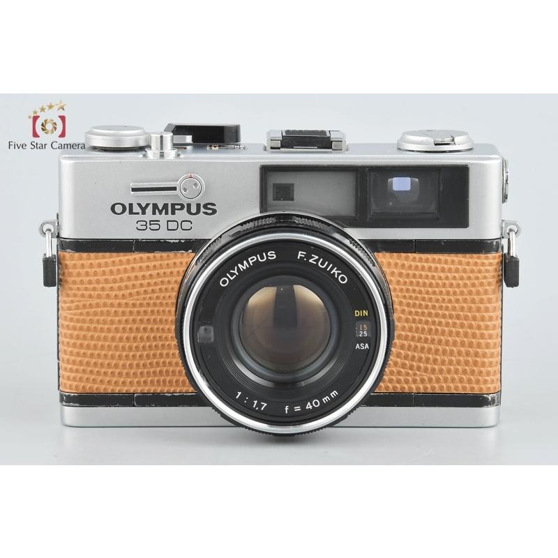 【中古】OLYMPUS オリンパス 35 DC オーカーリザード コンパクトフィルムカメラ