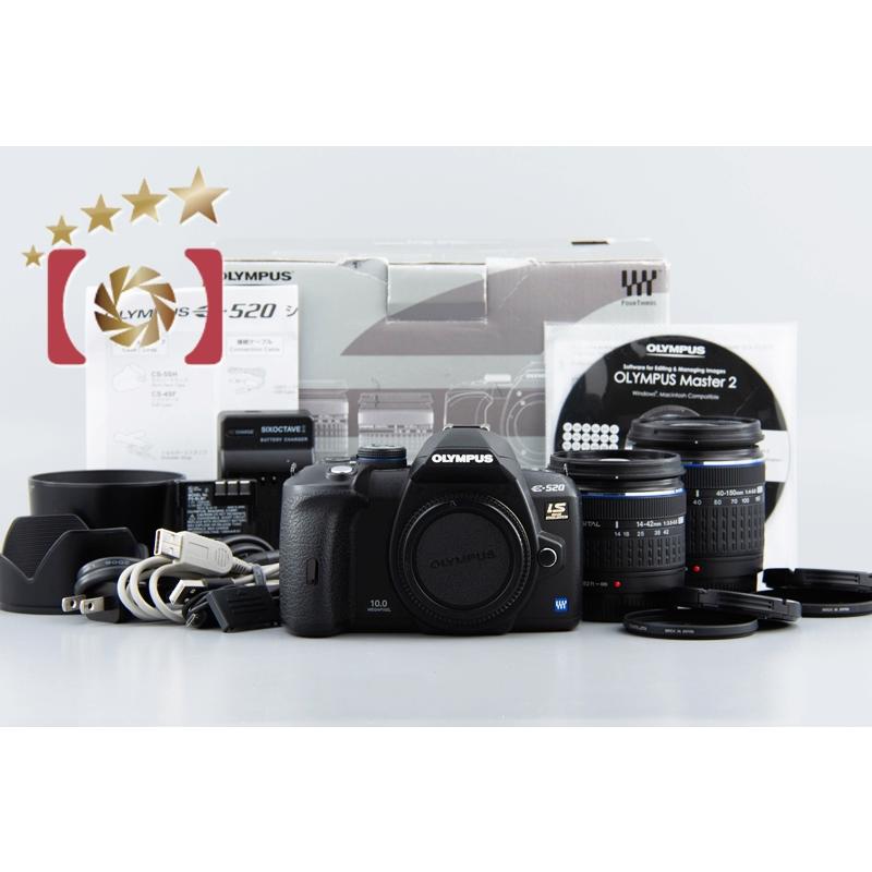 [美品] OLYMPUS E-520 ダブルズーム　[値下げ] オリンパス（OLYMPUS） 【中古】OLYMPUS E-520 ダブルズームキット