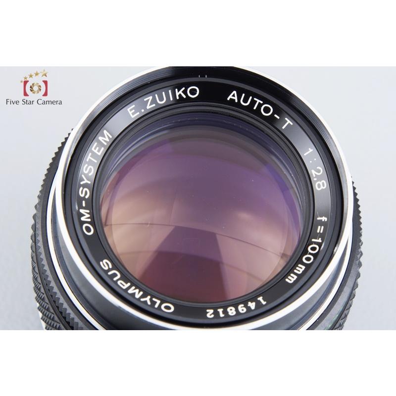 オリンパス E.ZUIKO AUTO-T 100ｍｍ F2.8 純正フード付き オリンパス（OLYMPUS） 【中古】OLYMPUS E.ZUIKO AUTO-T 100mm f/2.8