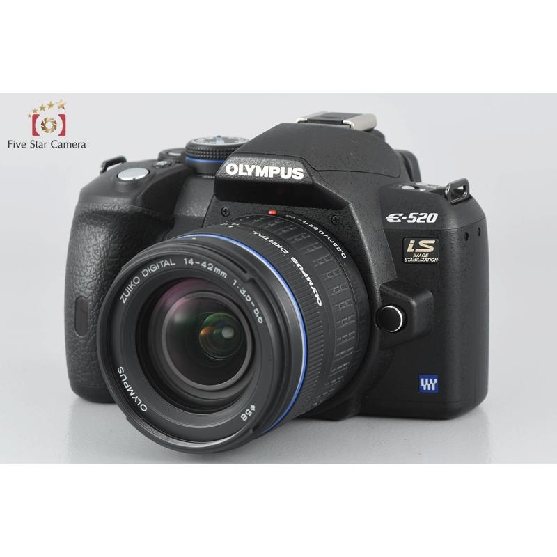 動作確認済 OLYMPUS E-520 14-42mm レンズセット オリンパス 【中古】OLYMPUS E-520 14-42mm レンズキット