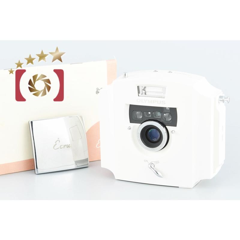 オリンパス 【中古】OLYMPUS Ecru コンパクトフィルムカメラ : 中古 