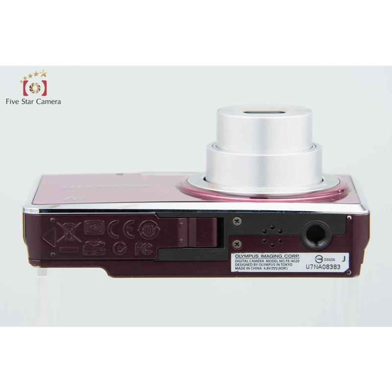 オリンパス 【中古】OLYMPUS FE-4020 ピンク コンパクトデジタル