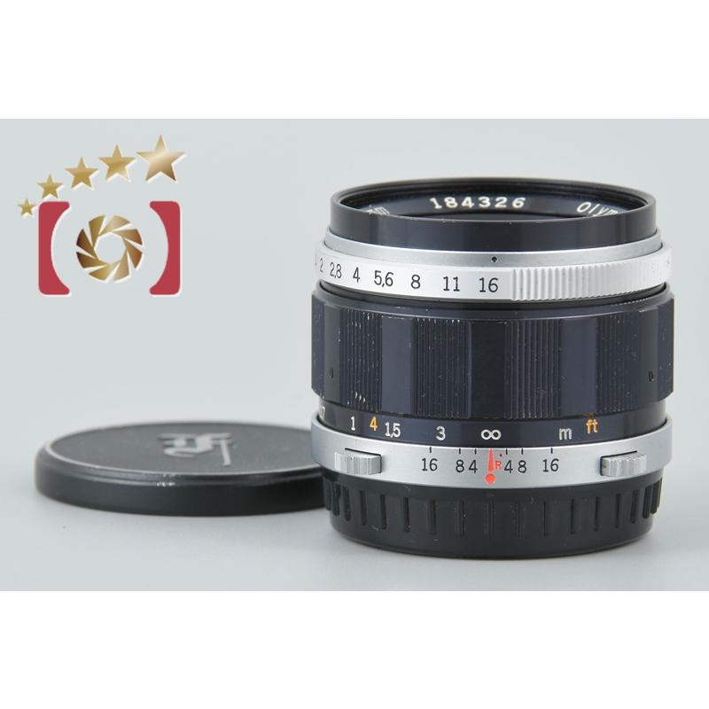 Objectif Olympus OM System G.Zuiko Auto-W 28 mm F3,5 MF grand angle